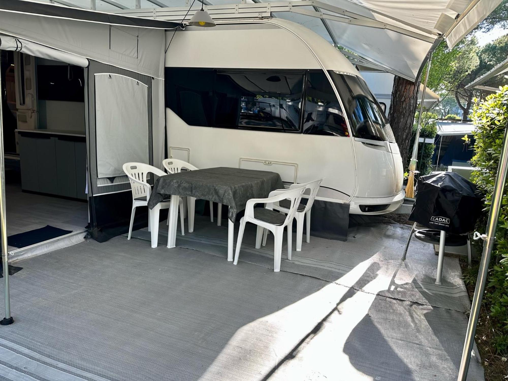 Ps-Caravaning Auf Union Lido - Wohnwagenvermietung Каваллино Экстерьер фото